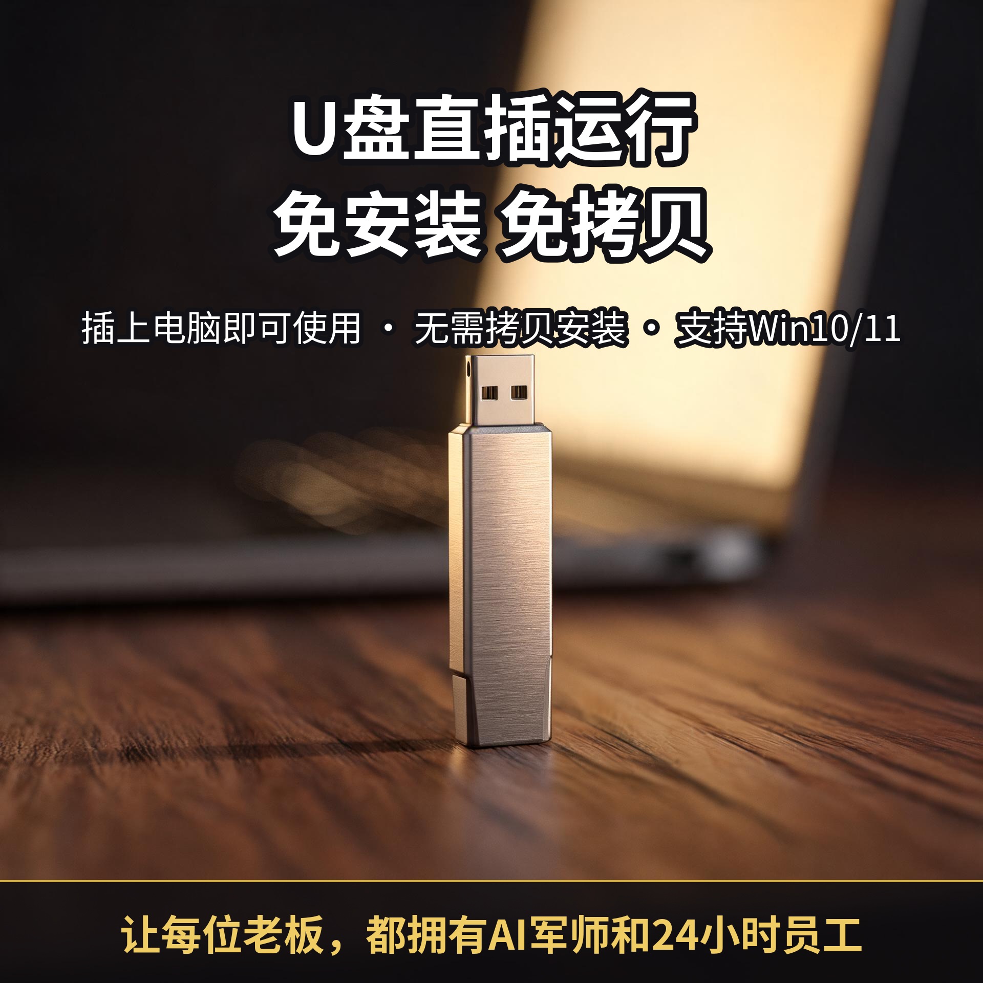 免安装 U盘直插运行